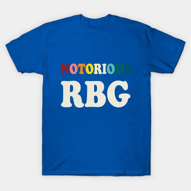 Notorious RBG American Judge T-Shirt Blue / XS