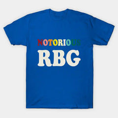 Notorious RBG American Judge T-Shirt Blue / XS