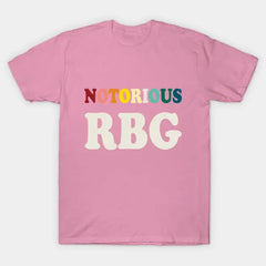 Notorious RBG American Judge T-Shirt Pink / XS