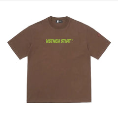Nstnew Start Short Sleeve T-Shirt - Brown / L