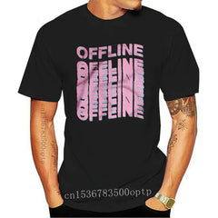 Offline Vaporwave Tumblr Men T-Shirt Retro Palm Sunset