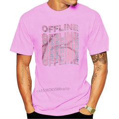 Offline Vaporwave Tumblr Men T-Shirt Retro Palm Sunset