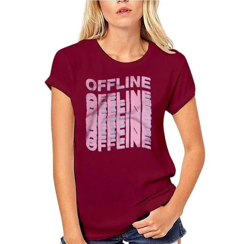 OFFLINE Vaporwave Tumblr Women T-Shirt