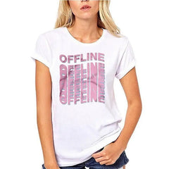 OFFLINE Vaporwave Tumblr Women T-Shirt