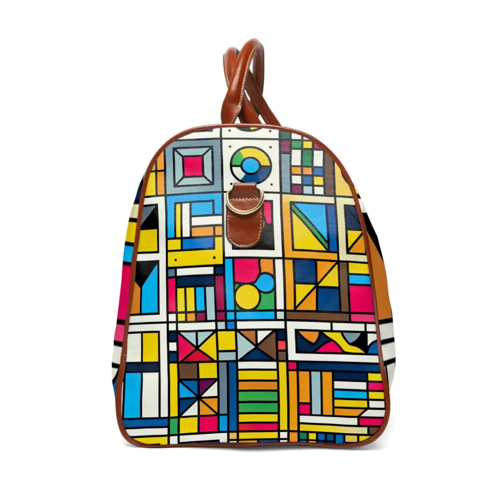 Oliver Cubism - Geometric Travel Bag - 20’ x 12’