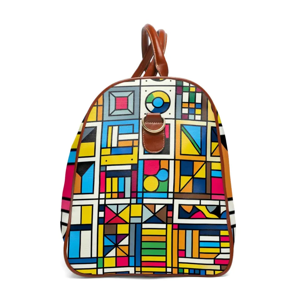 Oliver Cubism - Geometric Travel Bag - 20’ x 12’