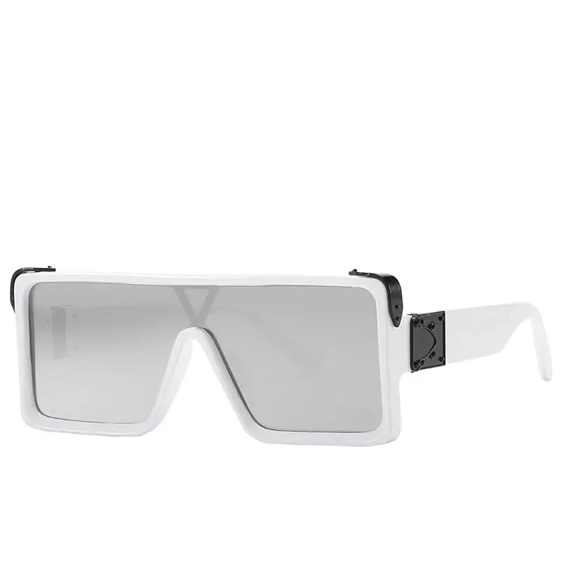 One Piece Square Sunglasses UV400 Gradient Lenses