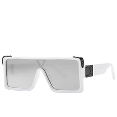 One Piece Square Sunglasses UV400 Gradient Lenses