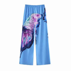 One Shoulder Butterfly Piece Cover Up Swimsuit