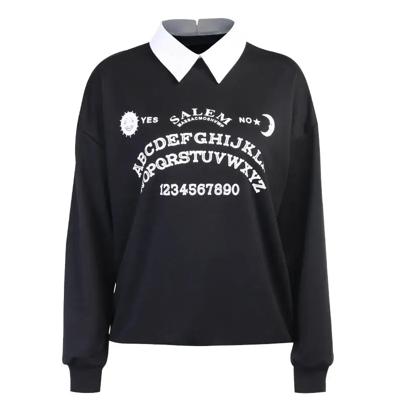 OUIJA Salem Grunge Gothic Sweatshirt