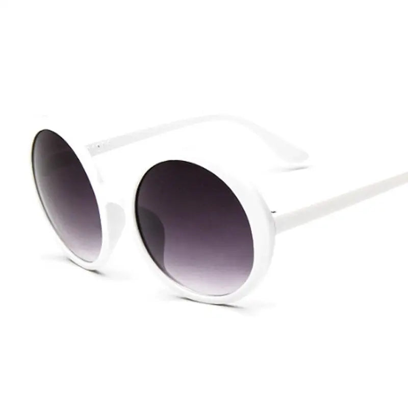 Oversize Colorful Round Sunglasses