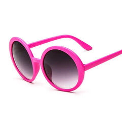 Oversize Colorful Round Sunglasses for Everyday Style