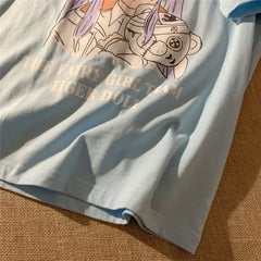 Oversize Made Ideverray Anime T Shirt for Everyday Wear