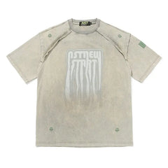 Oversized Inverted Seam T-shirt