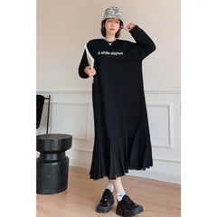 Oversized Long Elephant Dress