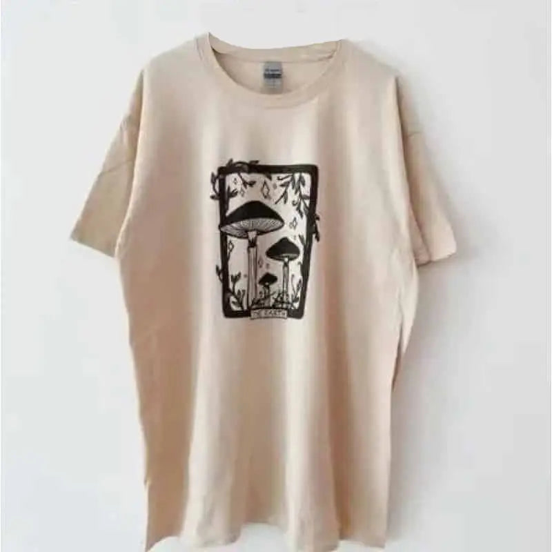 Oversized Magic Mushroom Short Sleeve T Shirt