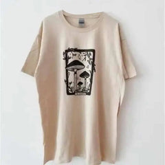 Oversized Magic Mushroom Short Sleeve T Shirt