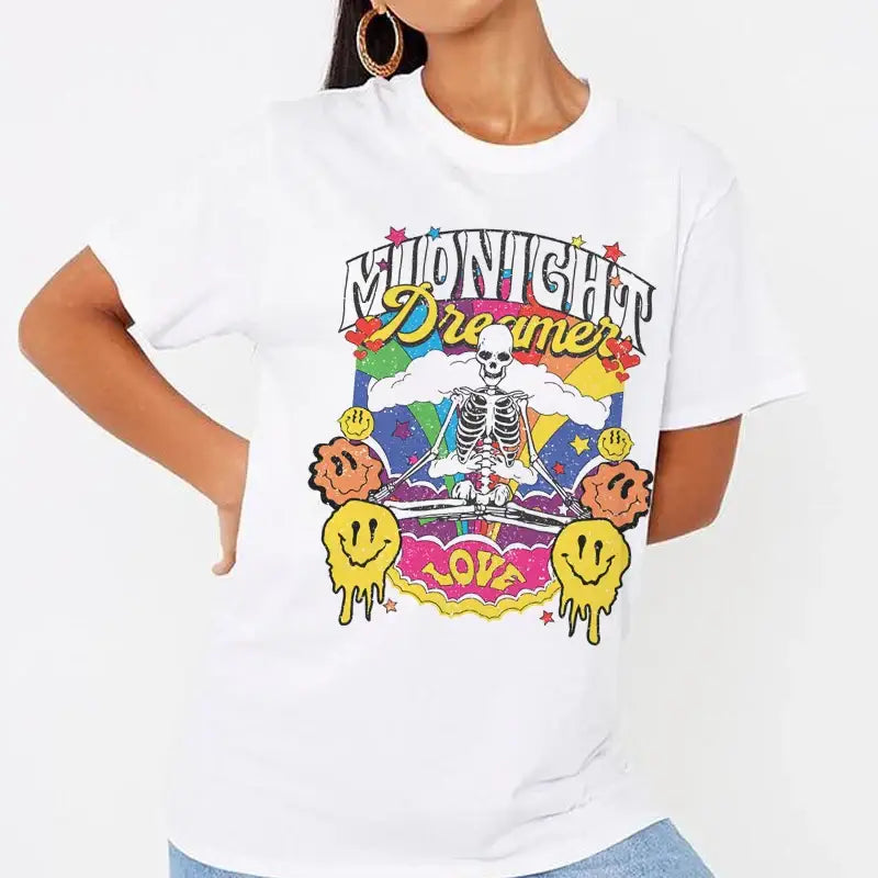 Oversized Magic Mushroom Short Sleeve T Shirt