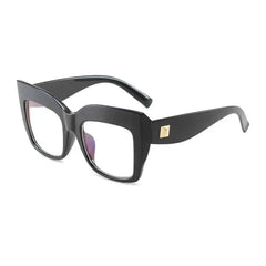 Oversized Square Frame Clear Glasses for Everyday Style