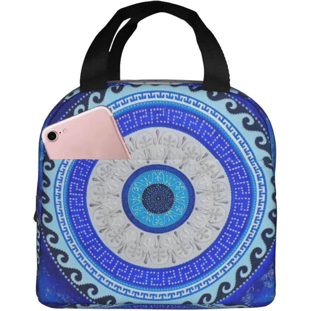 Oxford Cloth Eyes Protection Thermal Insulated Lunch Bag