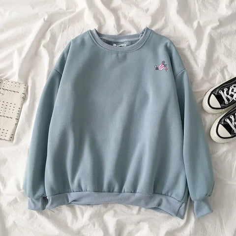 Pastel Color Cute Pattern Sweatshirt