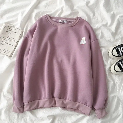 Pastel Color Cute Pattern Sweatshirt