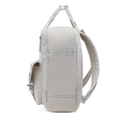 Pastel Solid Color Computer Backpack with Waterproof Design