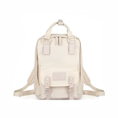 Pastel Solid Color Computer Backpack with Waterproof Design