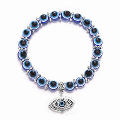Pendant Blue Evil Eye Bracelet for Protection