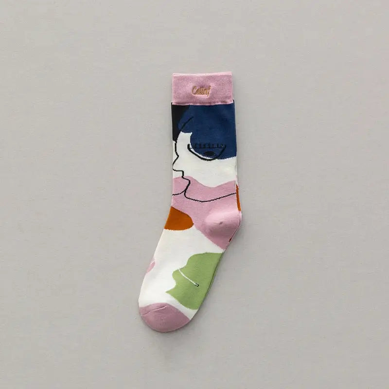 Personality tide socks