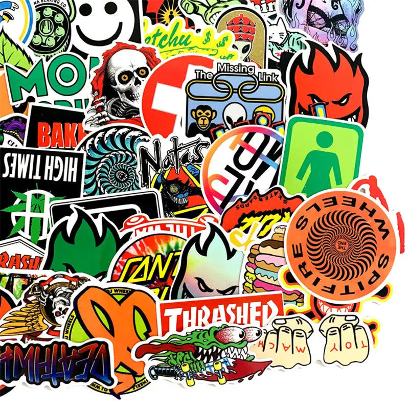 Personalized Skateboard Sticker