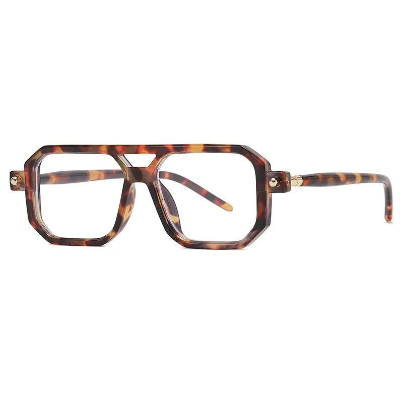 Photochromic Anti Blue Light Reading Glasses / Leopard Print