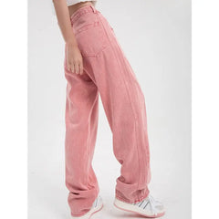 Pink High Waist Pants