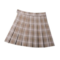 Plaid Pattern Mini Skirt for Summer Outfits