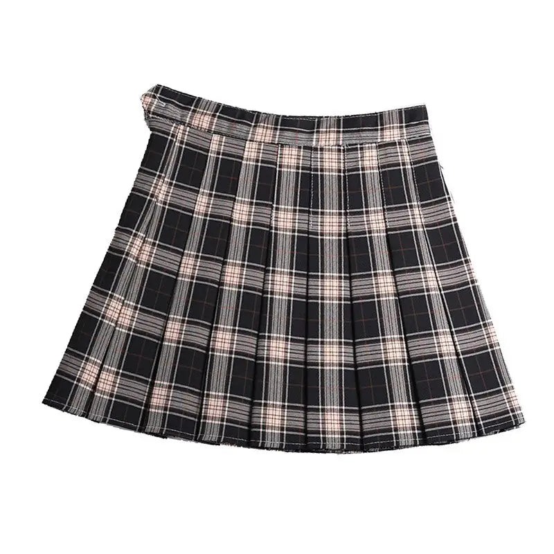 Plaid Pattern Mini Skirt for Summer Outfits