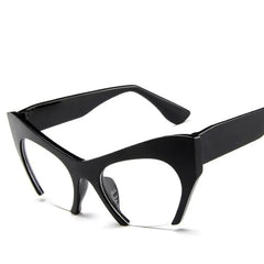 Plastic Cat Eye Sunglasses UV400 Anti Reflective Lenses
