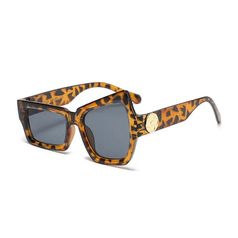 Plastic Irregular Shaped Sunglasses UV400 Square Lenses