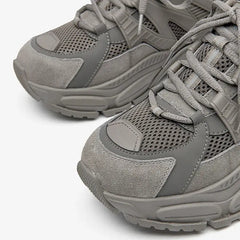 Platform Lace Up Round Toe Sneakers Euro Size