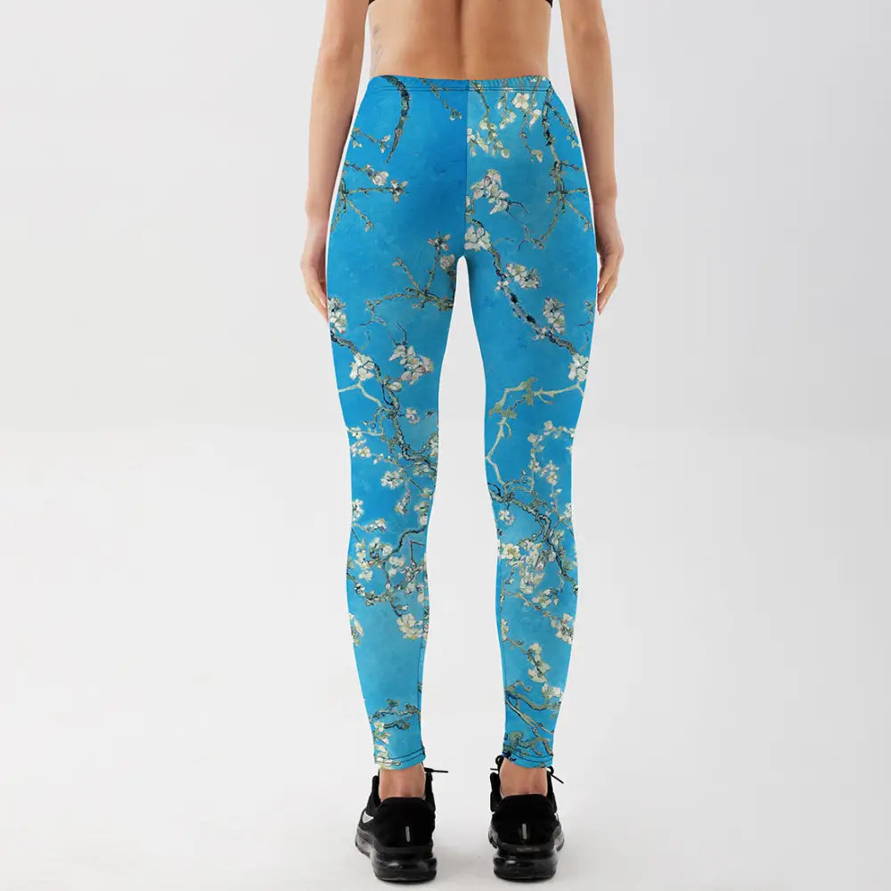 Plum Blossom Leggings Pants