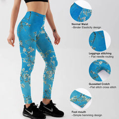 Plum Blossom Leggings Pants