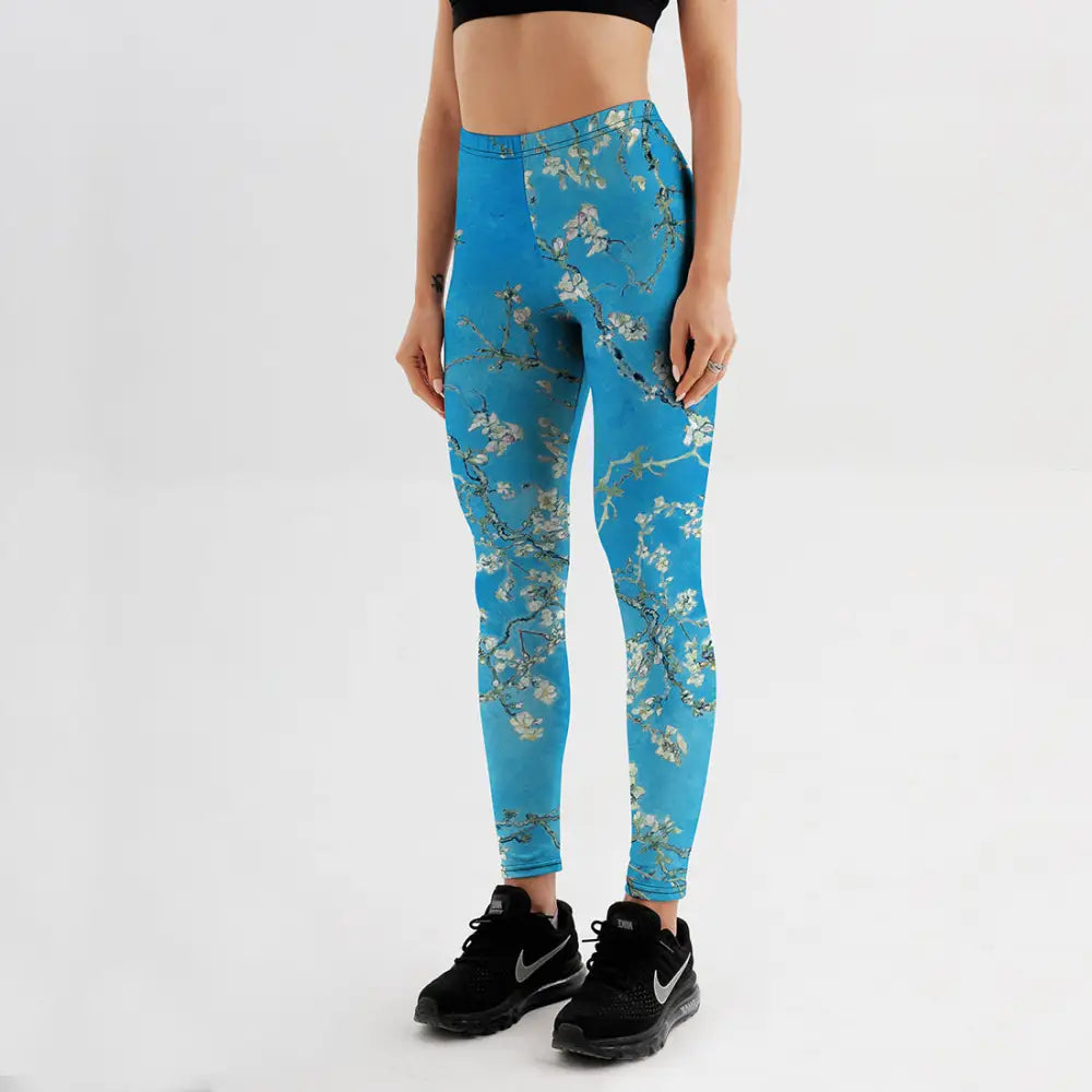 Plum Blossom Leggings Pants