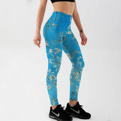 Plum Blossom Leggings Pants