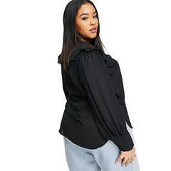 Plus Size Chiffon Blouse