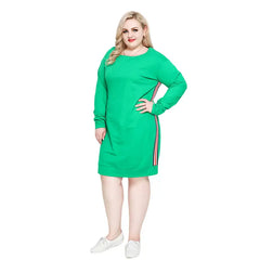 Plus Size Cotton Dress 41 inches length 38 hip 49 shoulder