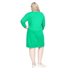 Plus Size Cotton Dress 41 inches length 38 hip 49 shoulder