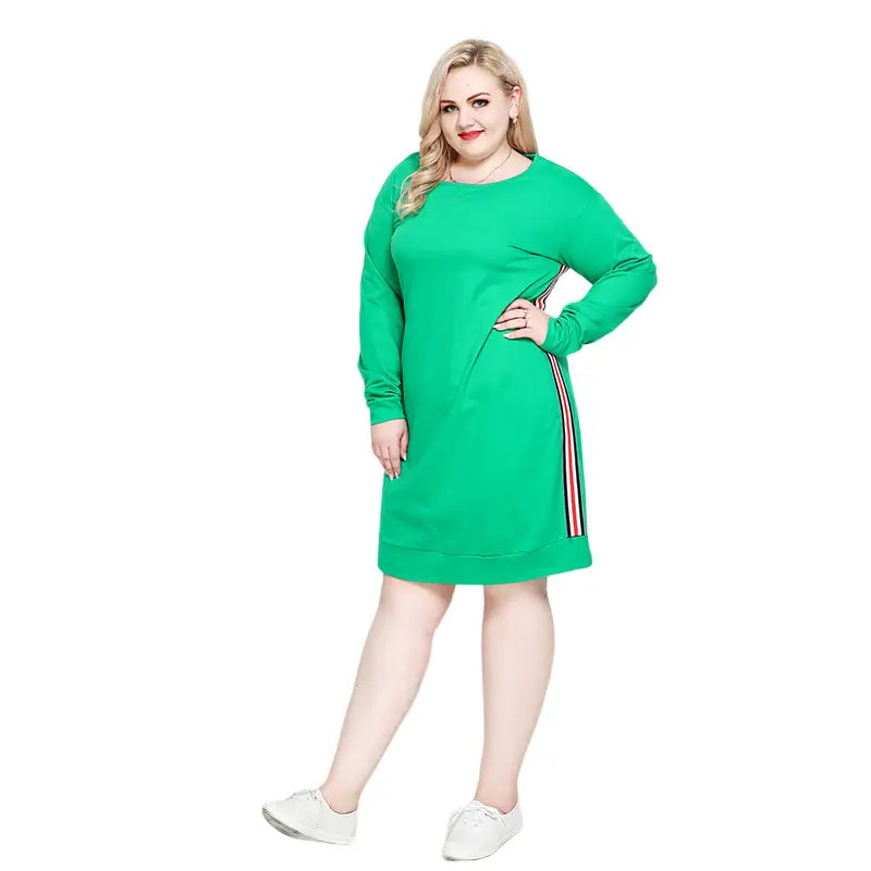 Plus Size Cotton Dress 41 inches length 38 hip 49 shoulder