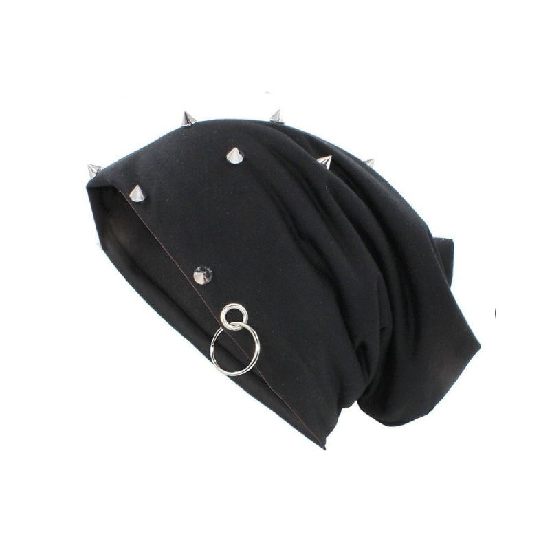 Pointed Rivets Thick Winter Beanies - Beanie