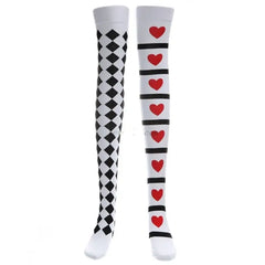 Poker Card Set High Socks