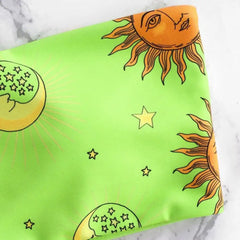 Polyester Aesthetic Sun and Moon Bikini Top