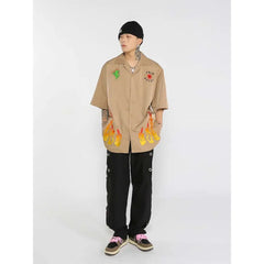 Polyester Flame Fair Focus Short Sleeve Shirt